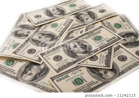 Hundred Dollar Bills for background Hundred Dollar Bills for background 11242115
