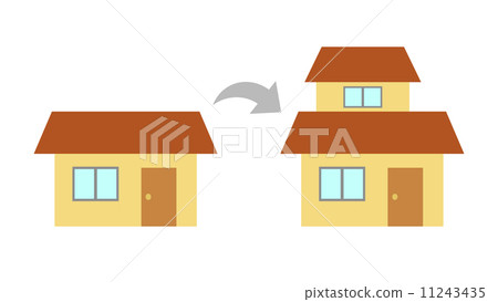 Extension of house Extension of house 11243435