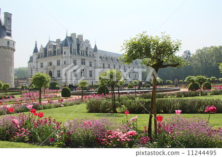 Castle view from the garden of French Catherine 11244495