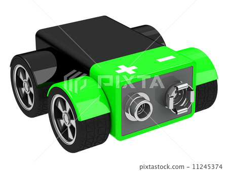 the electric car the electric car 11245374