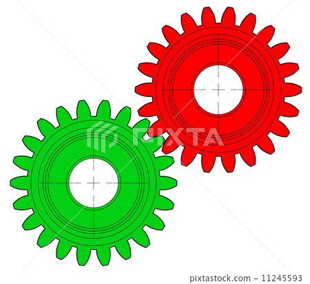 the gear wheels 11245593