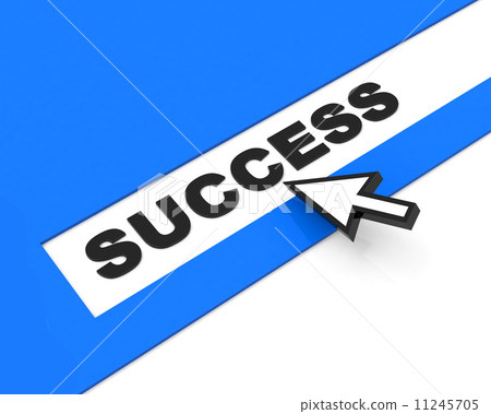 插图素材: the success