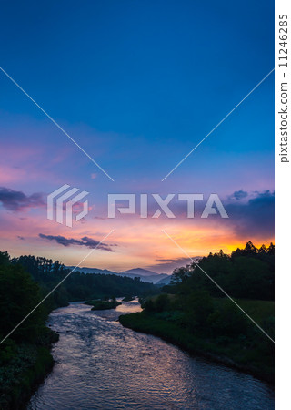 Morning of Nagase River 11246285