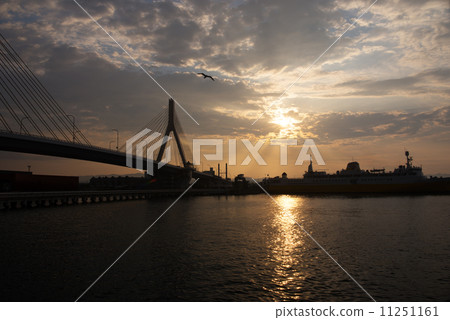 青森港的黃昏 11251161