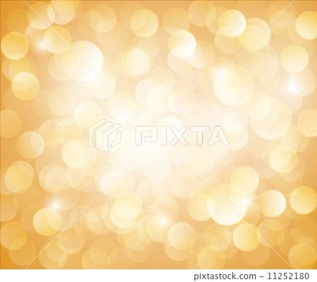 Sunny Yellow Vector bokeh background 11252180