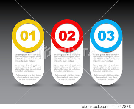 One two three - vector progress icons 11252828