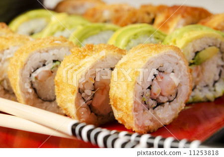 Sushi macro shot Sushi macro shot 11253818