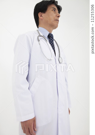 A white coat male A white coat male 11255306