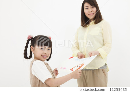 A girl giving a portrait 11255485