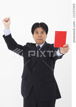 Men who issue red cards Men who issue red cards 11255503