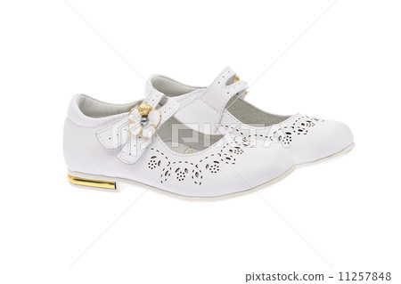 Shoes for Girls. Isolated on White Background. 11257848