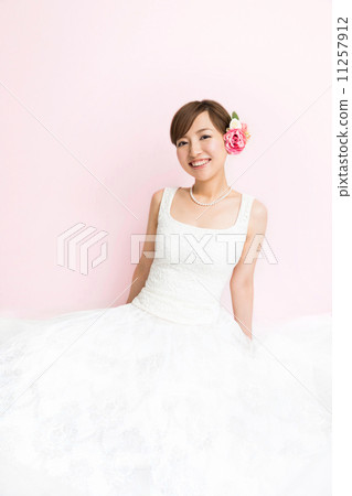 婚禮新娘圖像笑臉新娘 婚禮新娘圖像笑臉新娘 11257912