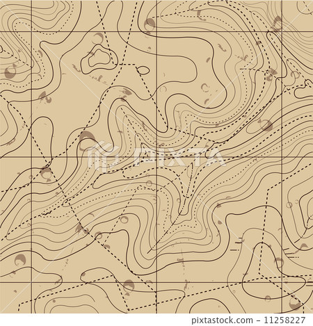 Abstract Retro Topography map Background Abstract Retro Topography map Background 11258227