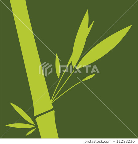 Green bamboo. Vector illustration. Green bamboo. Vector illustration. 11258230
