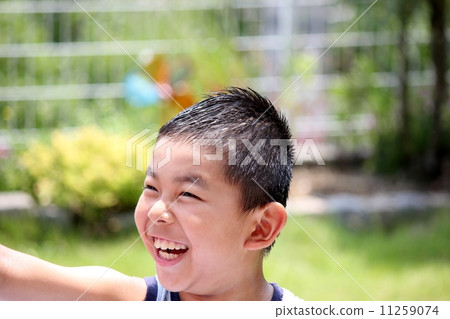 Child in the garden Child in the garden 11259074