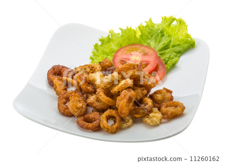 Fried squid rings 11260162