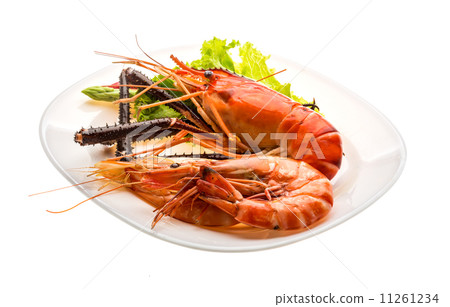 Giant Freshwater Prawn and king prawns 11261234