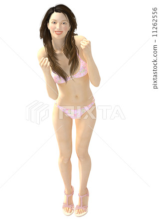 Girls pose swimsuit lady Girls pose swimsuit lady 11262556