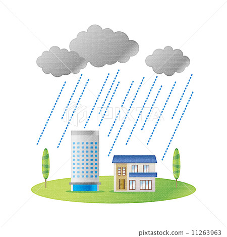 Heavy rainstorm guerrilla heavy rain home building Heavy rainstorm guerrilla heavy rain home building 11263963