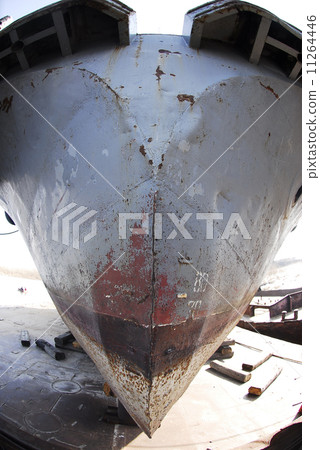 Rust nose of ship Rust nose of ship 11264446