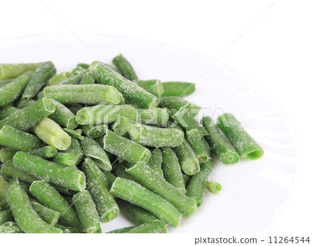 Frozen french beans. Frozen french beans. 11264544