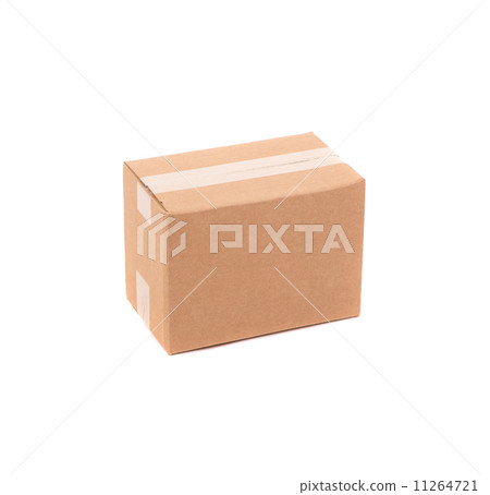 Simple brown carton box 11264721