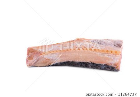 Fresh uncooked red fish fillet. Fresh uncooked red fish fillet. 11264737