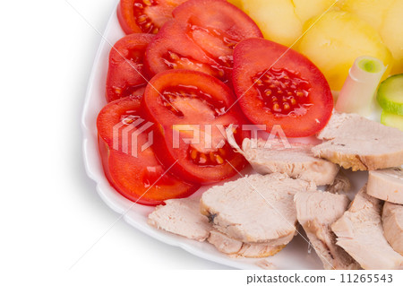 Warm meat salad Warm meat salad 11265543