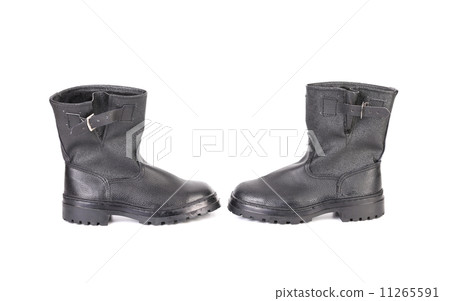 Close up of working boots. Close up of working boots. 11265591