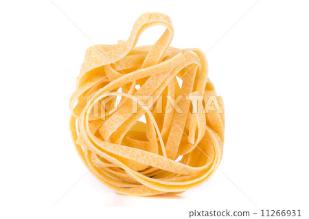 Dry tagliatelle nest. Dry tagliatelle nest. 11266931