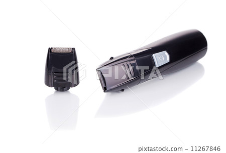 Electric clippers with razor. 11267846