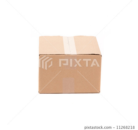 Simple brown carton box Simple brown carton box 11268218