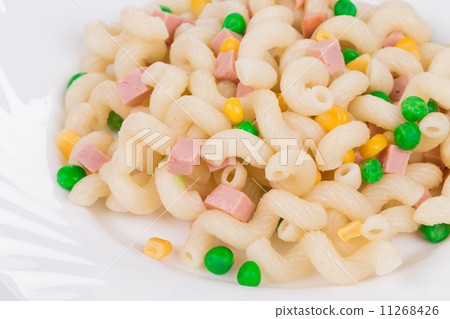 Pasta cavatappi with vegetable 11268426