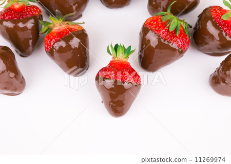 Strawberries in chocolate Strawberries in chocolate 11269974