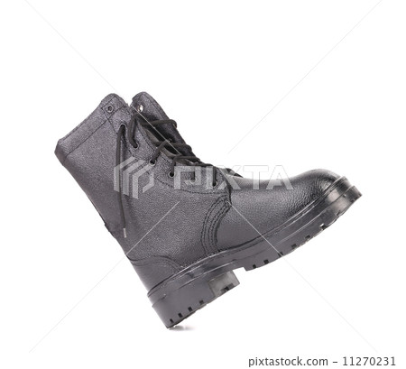 Pair of working boots. Pair of working boots. 11270231