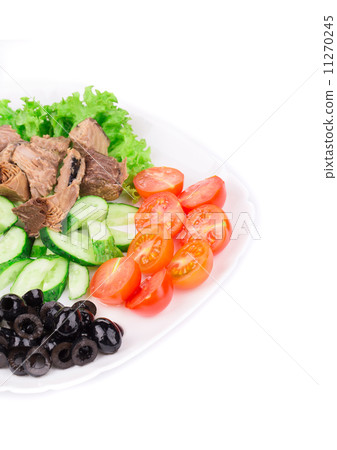 Close up of tuna salad. 11270245