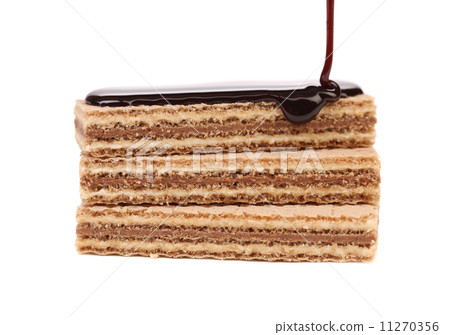 Coated stake wafers of chocolate. Coated stake wafers of chocolate. 11270356
