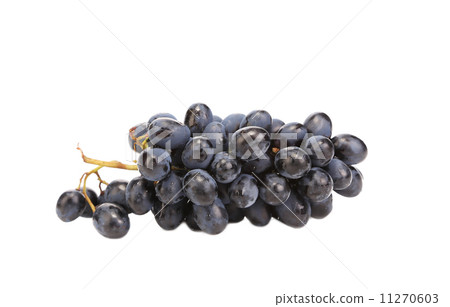 Black ripe grapes. Black ripe grapes. 11270603