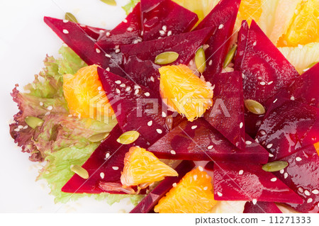 Close up of Beet Salad. 11271333