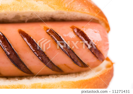 Hot dog isolated 11271431