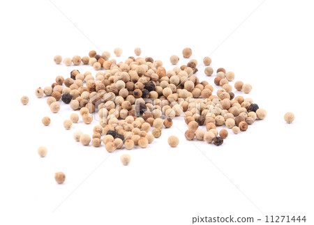 Close up of white pepper. Close up of white pepper. 11271444