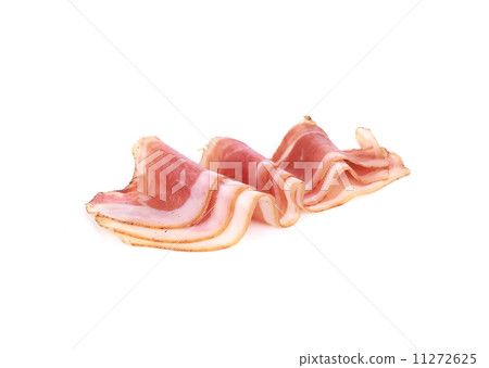Slices of Delicious Prosciutto. 11272625