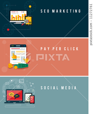 Icons for web design, seo, social media Icons for web design, seo, social media 11272781