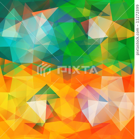 Triangle background. Pattern of geometric shapes 11272899