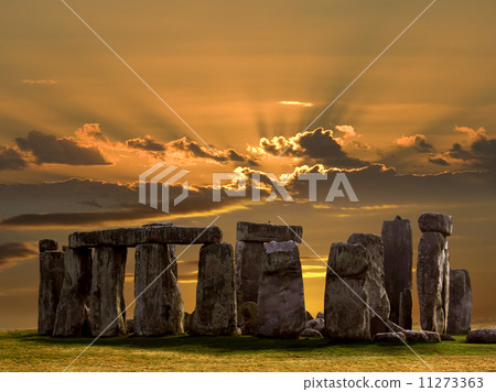 Stonehenge - Salsbury Plain - England. Stonehenge - Salsbury Plain - England. 11273363