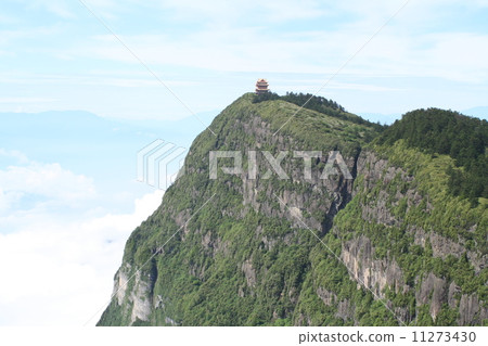 世界遺產·峨眉山頂的寺廟 世界遺產·峨眉山頂的寺廟 11273430
