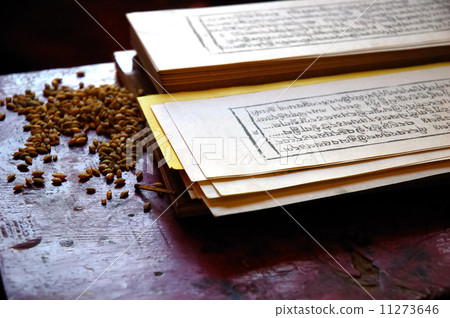 Tibetan prayer book 11273646