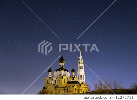 Church at night 11275731