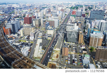 Sendai station east exit urban developed city road Miyagino Ward Sendai station east exit urban developed city road Miyagino Ward 11276566