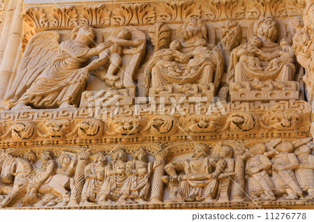 Saint Trophime Church Façade Arles France Saint Trophime Church Façade Arles France 11276778